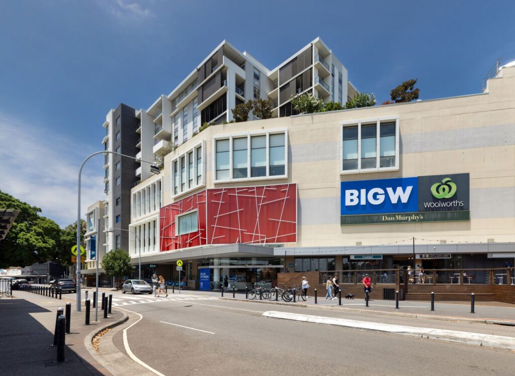 market town NSW shopping centre near Honeysuckle Apartments