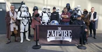 The Empire Coffee Co at Honeysuckle, Newcastle, Australia